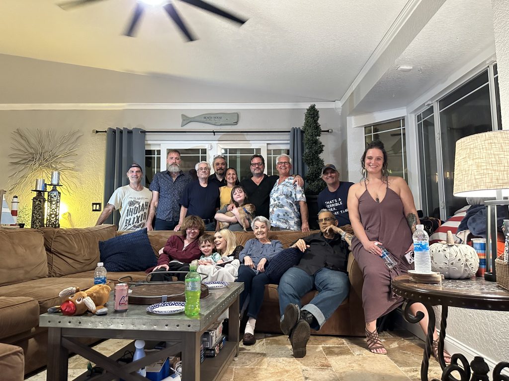 Our family... one last time.